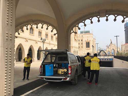 横琴劢俊广场虫害防治案例