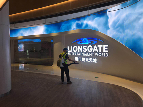 狮门娱乐天地虫害防治施工