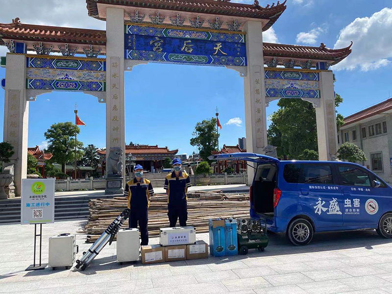 天后宫除甲醛案例