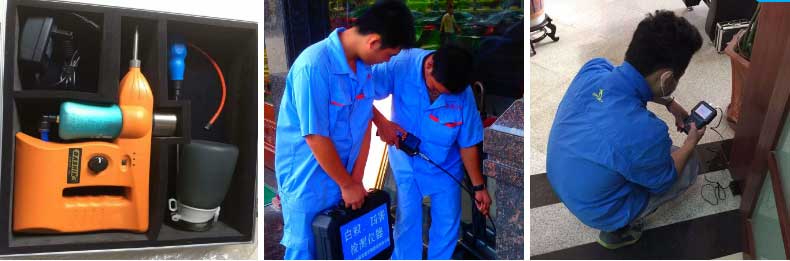 永盛虫控专业人士正在进行白蚁检测工作1