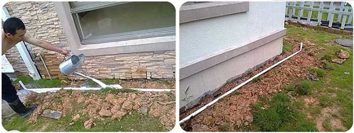 室外进行白蚁防治工作需要做好防蚁线