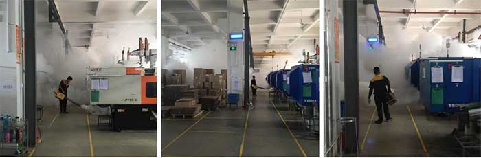 永盛虫控室内虫害烟熏处理施工图