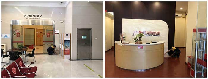 银行老鼠虫害防治施工现场图1