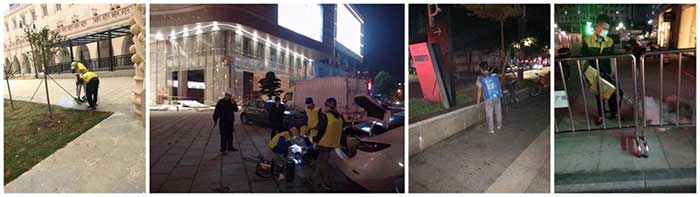 永盛虫控鼠类防治施工现场