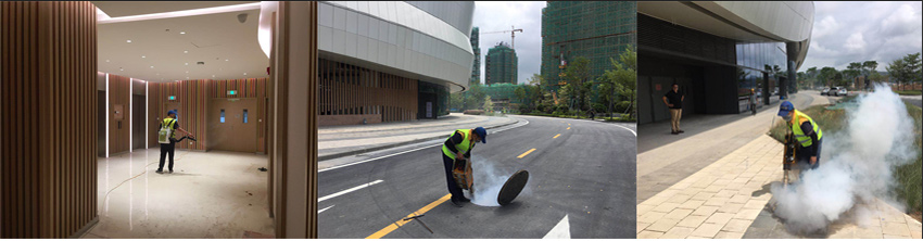 狮门娱乐天地虫害防治施工图