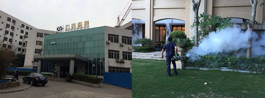 广济医院虫害防治施工