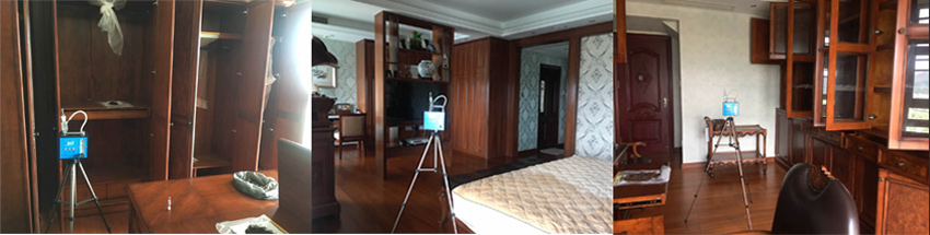 中山雅湖半岛小区除甲醛现场图