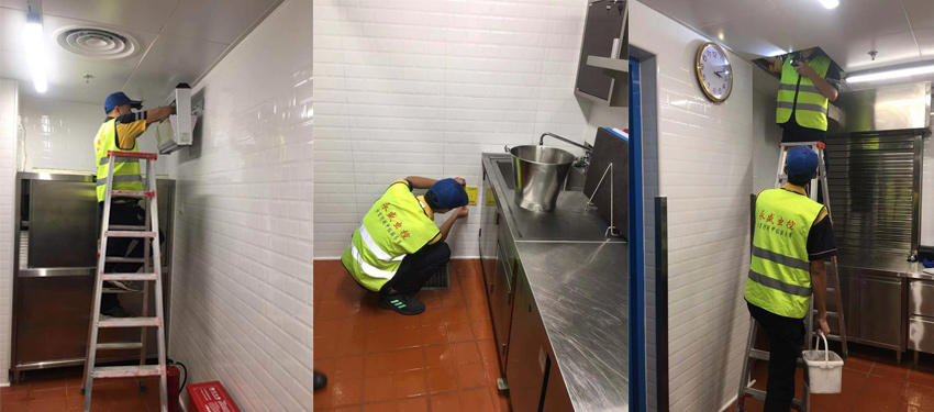 珠海横琴狮门娱乐天地室内虫害防治施工图