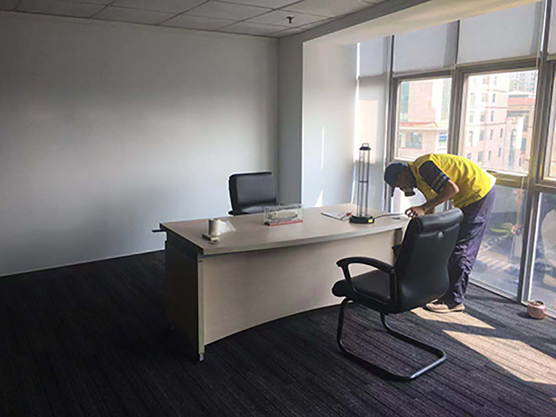 伟航集运中山分公司除甲醛施工现场图3