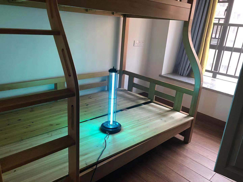 中山御城金湾小区除甲醛施工现场图1