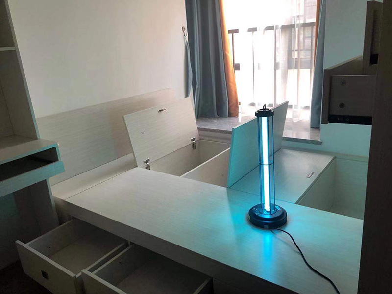 中山御城金湾小区除甲醛施工现场图2