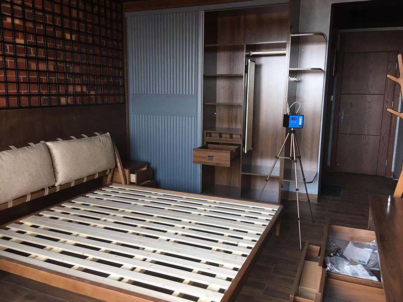 中山富都花园小区除甲醛施工现场图2